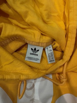 Felpa Adidas Gialla Taglia L