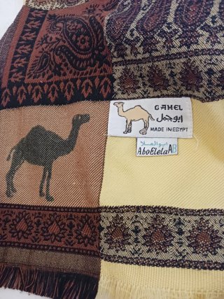 Colcha/Manta /plaid para sofá Gamel Egipto handmad