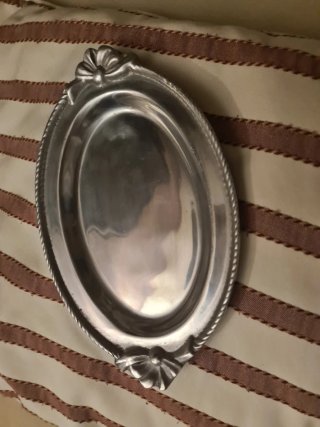 2 Bandejas Vintage Estaño