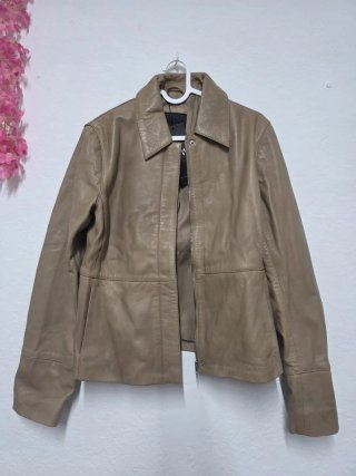 Chaqueta de invierno beige