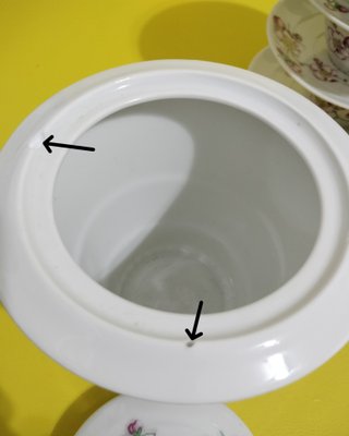 Juego de café Limoges porcelana