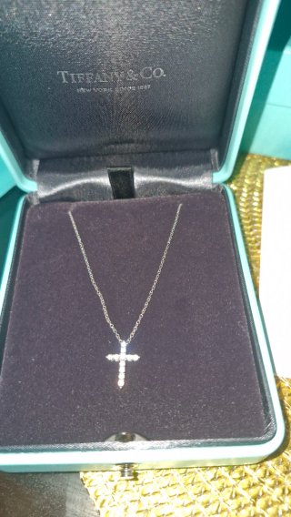 Collar Tiffany & Co. Platino Diamantes