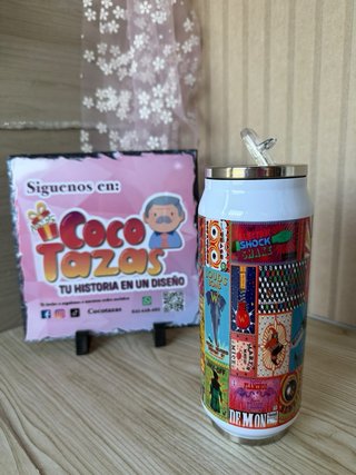 Botella vaso personalizado