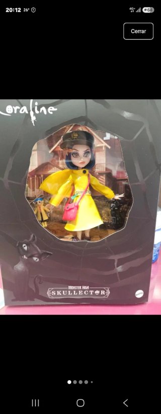 Muñeca Monster High Coraline Skulllector