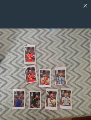 CROMOS MUNDIAL COCACOLA VARIOS JUGADORES