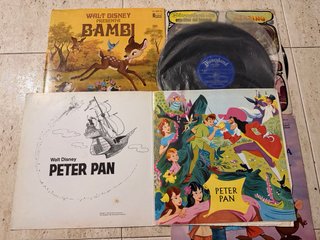 Pack 4 Vinilos Disney Cuentos Infantiles Vintage