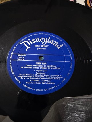 Pack 4 Vinilos Disney Cuentos Infantiles Vintage