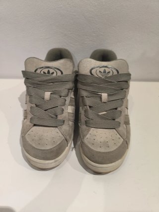 Adidas Campus Gris/Blanco originales