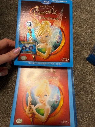 Blu-ray Campanilla y el Tesoro Perdido + DVD