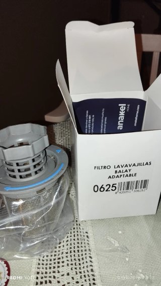 Filtro Lavavajillas Balay Adaptable 0625.