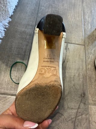 Décolleté Dolce & Gabbana Beige/Nero