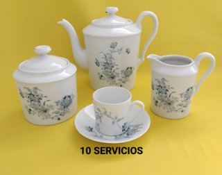 Juego de café Limoges Capri 10 servicios