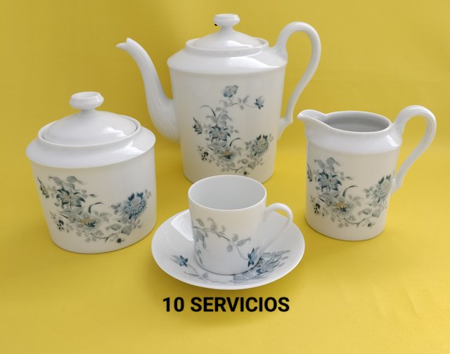 Juego de café Limoges Capri 10 servicios