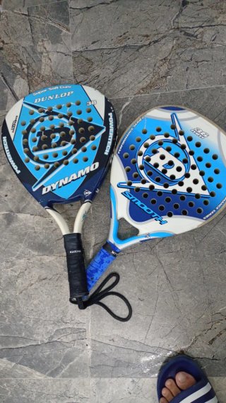 Palas de pádel Dunlop Dynamo y Smooth