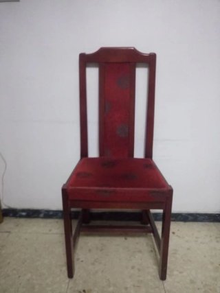 Silla de comedor de madera maciza