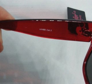 Occhiali da sole kost Rossi e Grigi