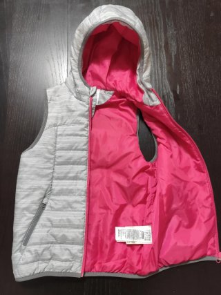 Colete Acolchoado Menina - Quechua (Novo)