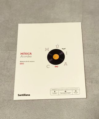 Libro Música Acordes Historia de la música ESO