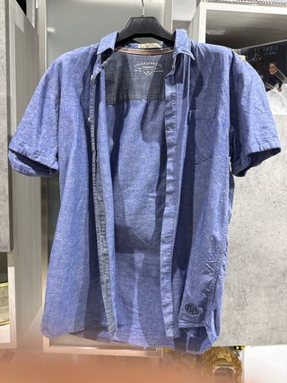 Camisa Jack & Jones Azul Talla XL