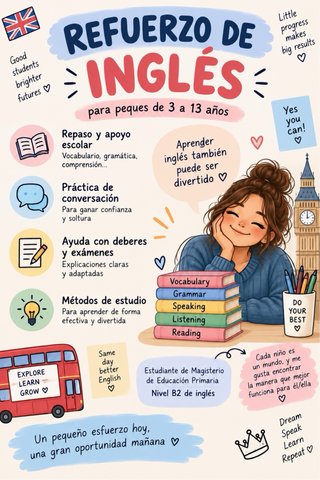 Profesora apoyo inglés