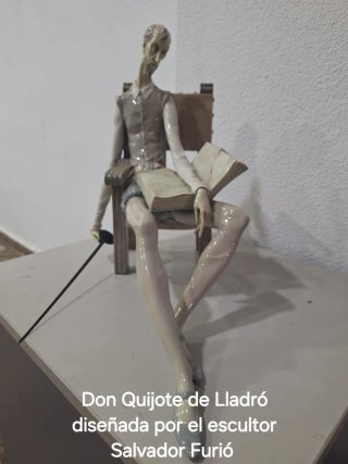Figura Don Quijote Lladro Salvador Furió