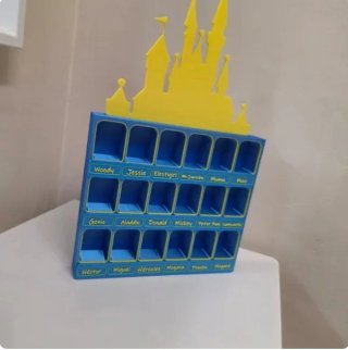 Soporte Playmobil Disney Castillo