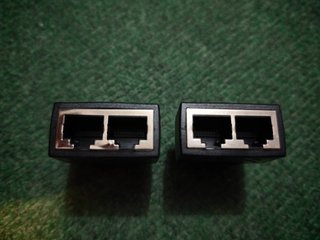 Adaptadores (2x) RJ45 Ethernet – Splitter/Rede LAN
