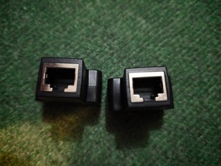 Adaptadores (2x) RJ45 Ethernet – Splitter/Rede LAN