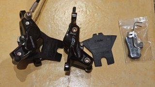 Frenos Sram Level Stealth Silver 4 Pistones