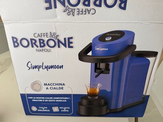 Cafetera Borbone Napoli Simplymoon Azul