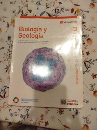 Libro de texto Biología y Geología 3 ESO