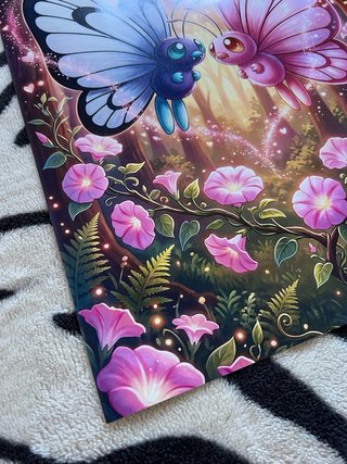 Pokémon Butterfree Poster A3 TCG Art Illustration