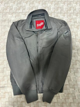Giubbotto Bomber Grigio Playlife
