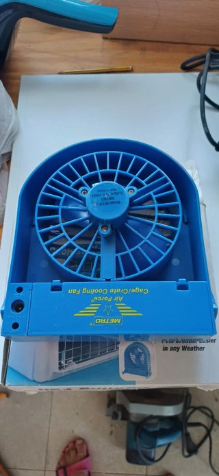 Ventilador Metro para Jaula/Transportín Mascotas