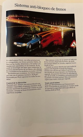 Catálogo Ford Orion
