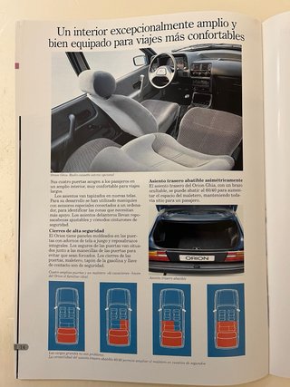 Catálogo Ford Orion