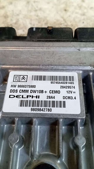 Peugeot 9666375980 centralita motor uce 508 239408