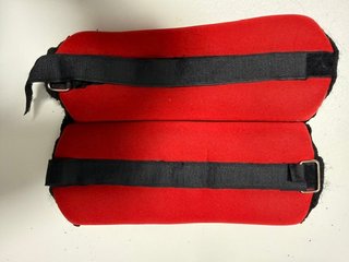 Tobilleras/Muñequeras Pesas Neopreno 1kg