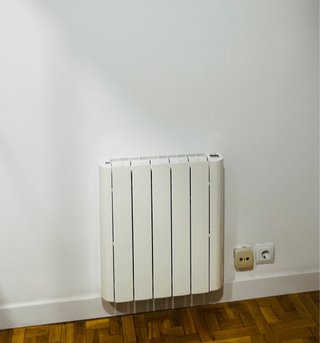 Radiador eléctrico blanco