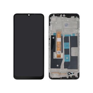 Schermo Oppo A54S Nero con Telaio