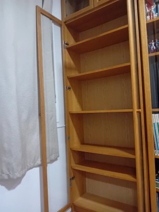 Estantería Billy/Oxberg Ikea con altillo