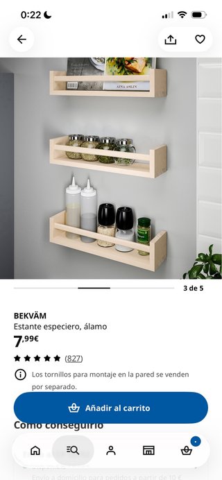 Especiero madera IKEA