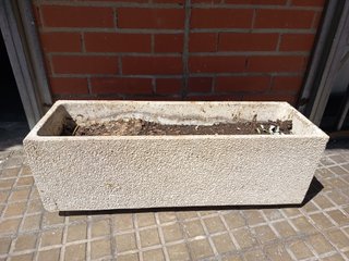 Jardinera Rectangular Piedra