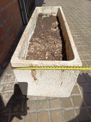 Jardinera Rectangular Piedra