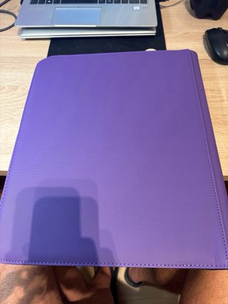 Álbum morado coleccionismo