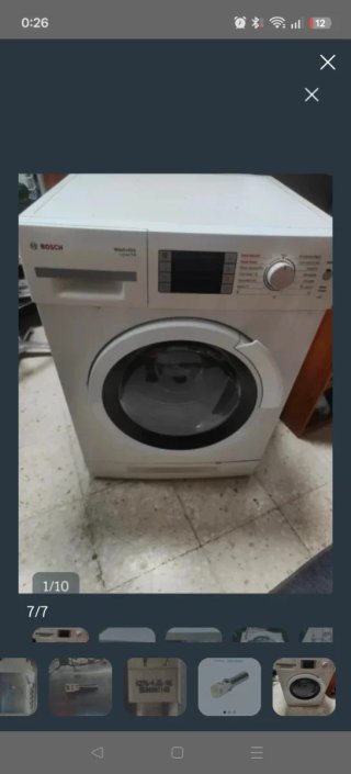 Intercambiador Calor Lavadora Secadora Bosch