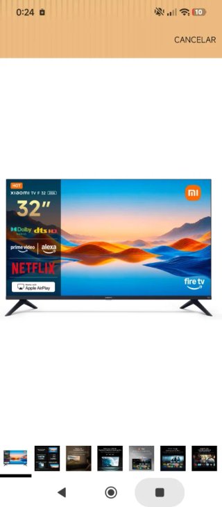 Xiaomi TV 32 HD Smart TV Fire TV Sin abrir