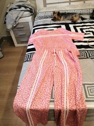 Top sin mangas estampado leopardo