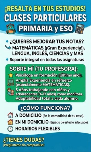 Clases particulares.