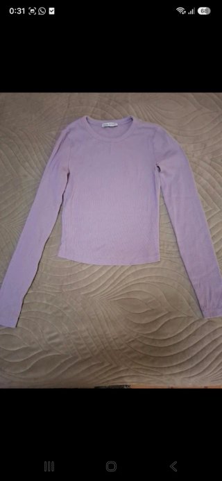 Camiseta Bershka manga larga talla XS
